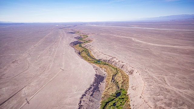 Historia del río Loa en el amplio desierto del Norte Grande