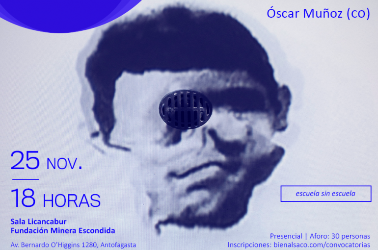 Vuelo sin escalas: La línea del destino que conecta al artista colombiano Óscar Muñoz por primera vez con Chile