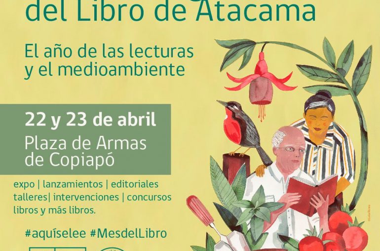 Este viernes vuelve en formato presencial la Feria del Libro de Atacama