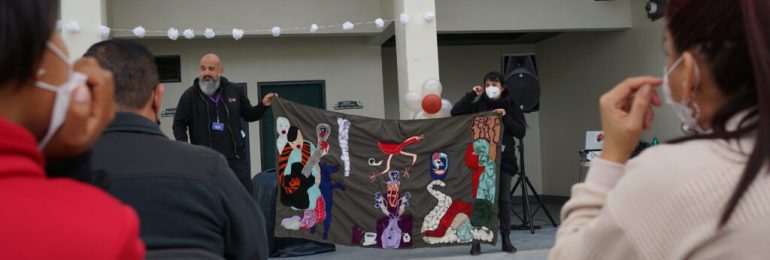En el marco del Festival Arica Barroca, la Exposición de la Maleta de Violeta Parra llegó hasta el Centro Penitenciario Femenino de Arica￼