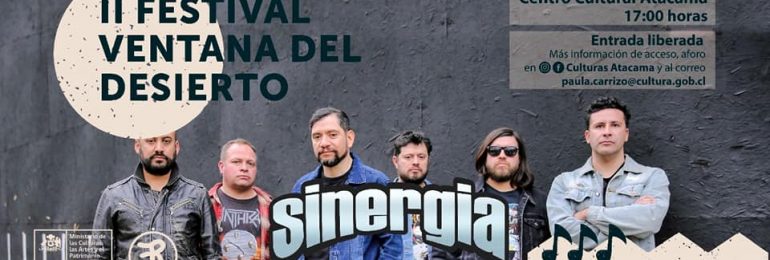 Con participación de Sinergia Red de Festivales Rockódromo arranca en Copiapó con la segunda edición de Ventana del Desierto