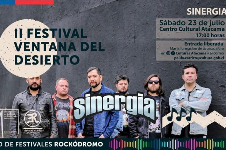 Con participación de Sinergia Red de Festivales Rockódromo arranca en Copiapó con la segunda edición de Ventana del Desierto