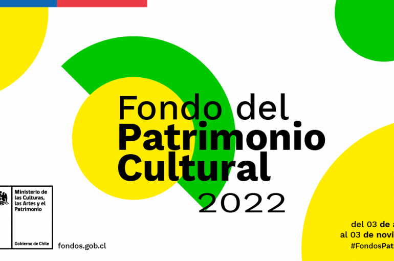 Reiteran invitación a postular al Fondo del Patrimonio Cultural