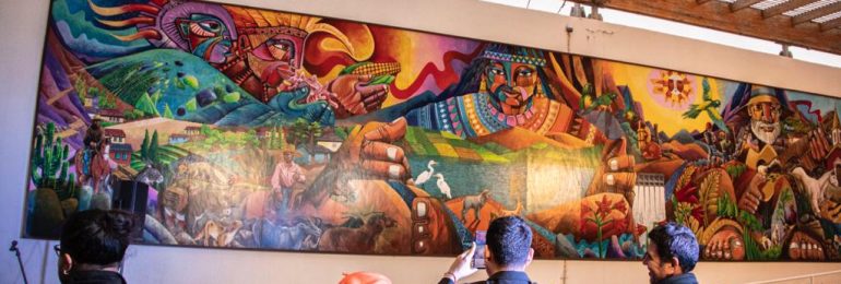 <strong>Centro Cultural Huaquilonko de Monte Patria inaugura nuevo mural con elementos identitarios y patrimoniales</strong>