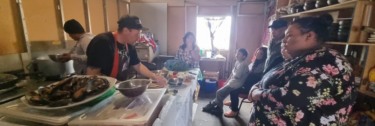 Habitantes de Totoral aprenden sobre gastronomía identitaria y patrimonio natural