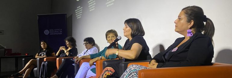 <strong>Diversas representantes de agrupaciones de Memoria y Derechos Humanos y creadoras se reunieron en actividad “9MM: Mujeres y Memoria”</strong>