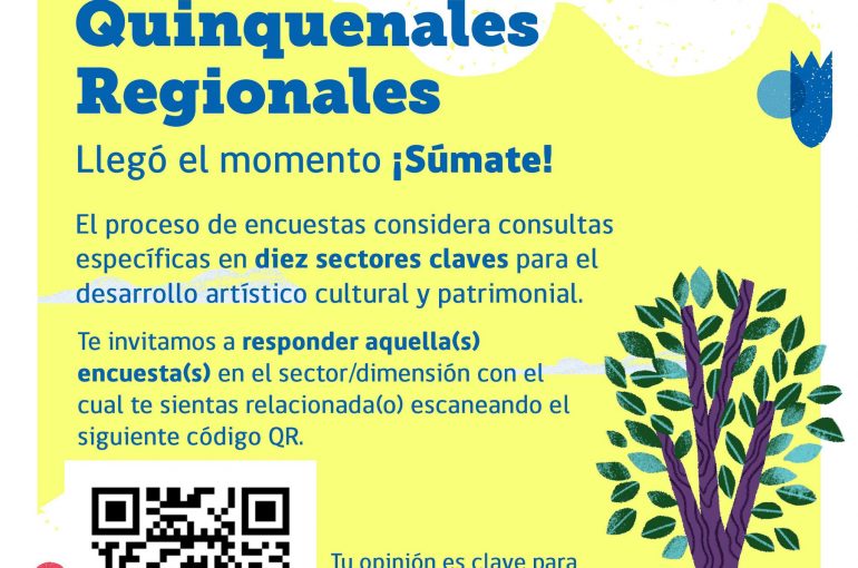 Refuerzan llamado para participar en encuesta online para actualizar estrategias de desarrollo cultural regional