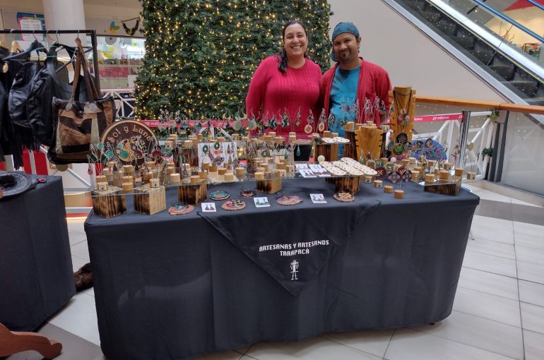 Artesanía regional expondrá sus trabajos en mall plaza Iquique