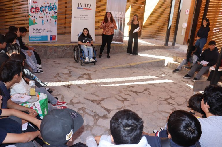 Biblioteca pública de esta comuna fue la primera parada del Ciclo de Lectura en Movimiento 