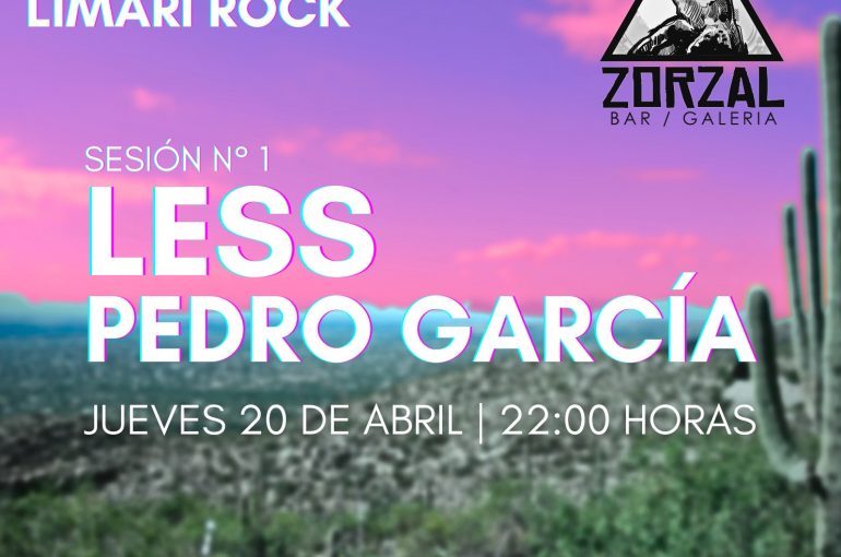 Sesiones Zorzal arranca con fuerza: Less y Pedro García inauguran el ciclo Limarí Rock