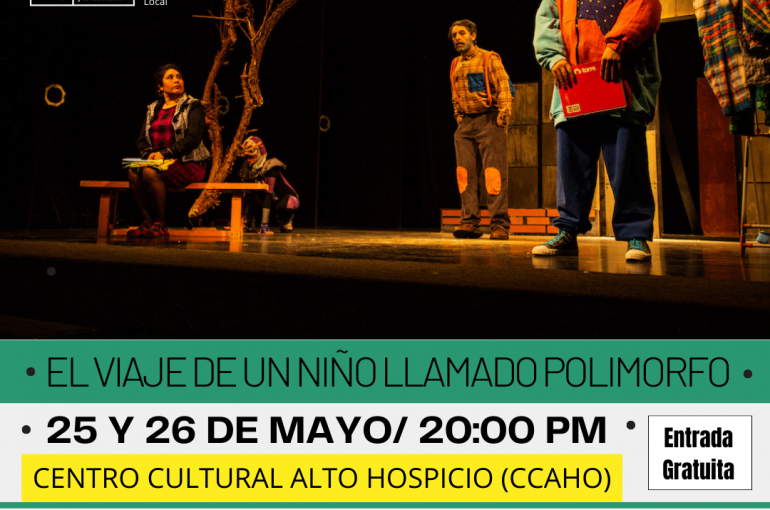 Este fin de semana se  presenta la obra “El viaje de un niño llamado Polimorfo”, en el Centro Cultural de Alto Hospicio