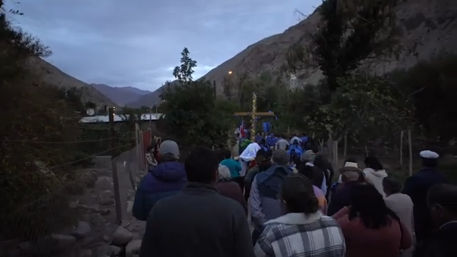 Patrimonio Elquino: Chapilca Celebró la Festividad Religiosa de la Cruz de Mayo