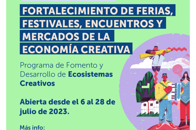 Ministerio de las Culturas, las Artes y el Patrimonio abre convocatoria de nuevo Programa de Ecosistemas Creativos