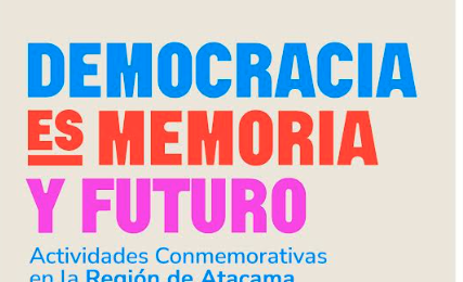 Conmemoración de los 50 años del golpe de estado considera nutrida programación