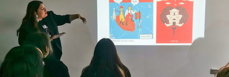 Jóvenes reflexionan sobre la gráfica en conversatorio “Mala Memoria”