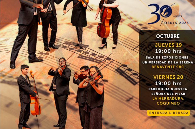 Cuarteto de cuerdas OSULS presentará programa de cámara de Hayn y Ravel