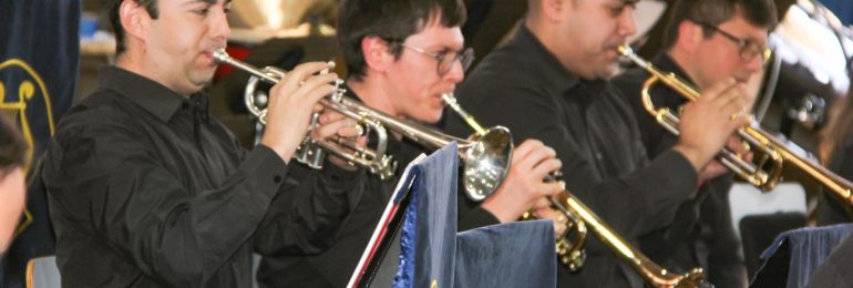 Banda Sinfónica de la PDI ofreció concierto musical gratuito a la ciudadanía en Monte Patria