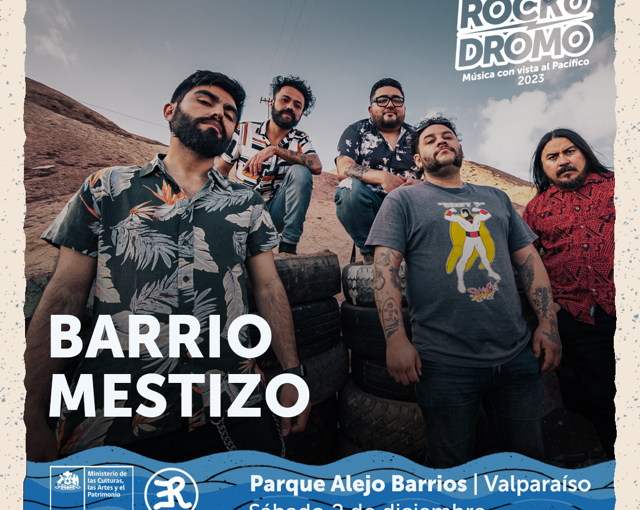 Banda Barrio Mestizo de la ciudad de Antofagasta pisará escenario de Rockódromo este fin de semana