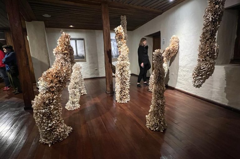 Artistas ecuatorianos ganan premio SACO que les permitirá visitar y exponer por primera vez en Antofagasta