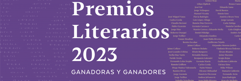 Ministerio de las Culturas anuncia ganadoras y ganadores de los Premios Literarios 2023 y conmemora los 30 años de Mejores Obras Literarias