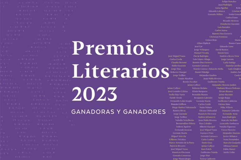 Ministerio de las Culturas anuncia ganadoras y ganadores de los Premios Literarios 2023 y conmemora los 30 años de Mejores Obras Literarias