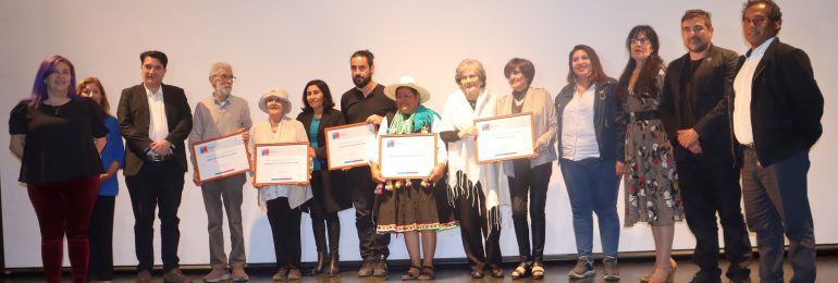 El Mundo Cultural de Tarapacá distinguió a sus pares en la tercera versión de los premios de Artes, Culturas y Patrimonio “Guillermo Jorquera Morales”