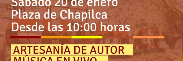 Centro Artesanal Tejedoras de Chapilca invita a su feria de verano este sábado
