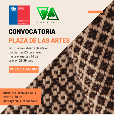 Abren convocatoria a artistas para la 7° versión de “Plaza de las Artes 2024”