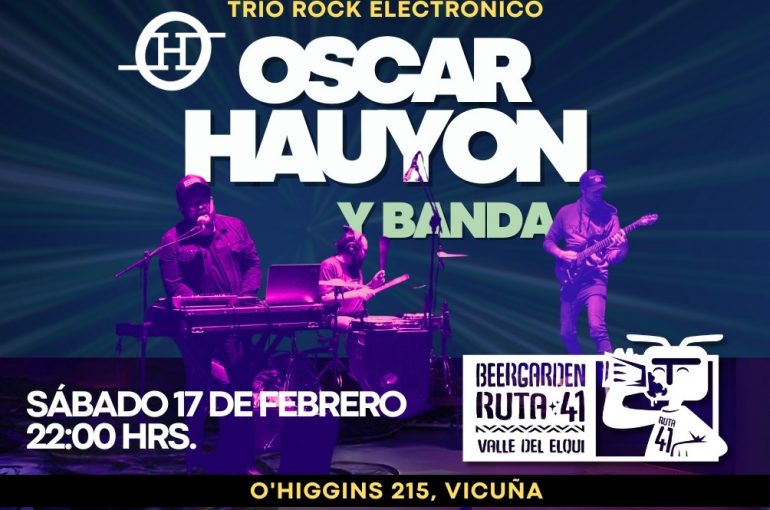 Oscar Hauyon inicia sus shows 2024 en Beergarden Ruta 41 de Vicuña