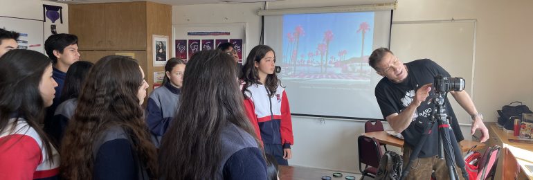 En Renca nace Brocha, la primera escuela de muralismo gratuita en Chile