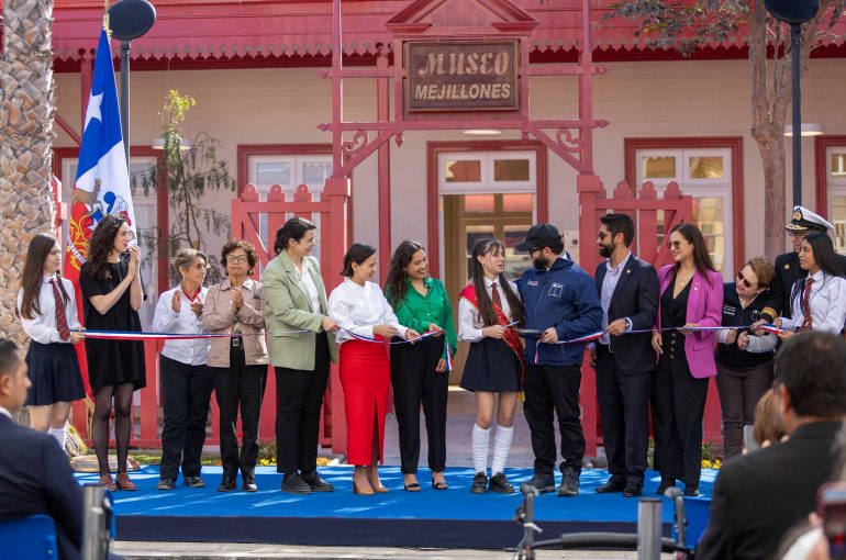 Presidente Gabriel Boric y ministra Carolina Arredondo inauguran restauración del Museo Municipal de Mejillones