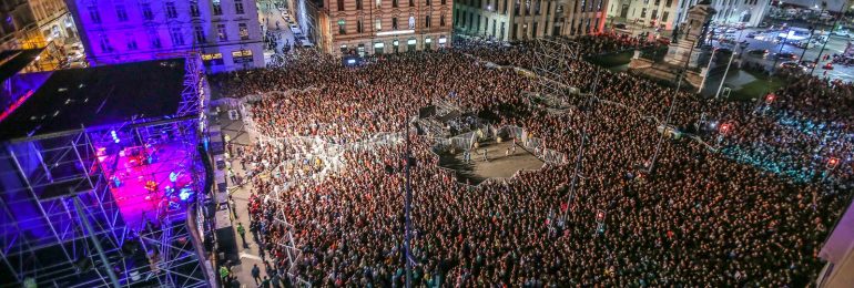 “Trenes Culturales”: Los Jaivas, Congreso y la Orquesta Marga Marga encabezan masiva celebración en Valparaíso