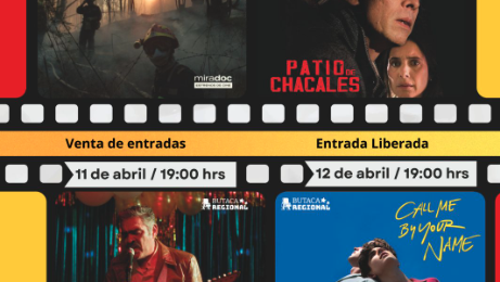 La Serena: Cartelera Semana del 9 al 12 de Abril en Sala Latente