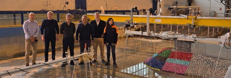 Puerto Antofagasta activa etapa clave del proyecto de ampliación del molo con modelación física en IHCantabria