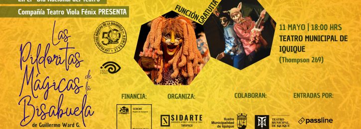 Sidarte Tarapacá invita a conmemorar el “Día Nacional del Teatro” en el Teatro Municipal de Iquique
