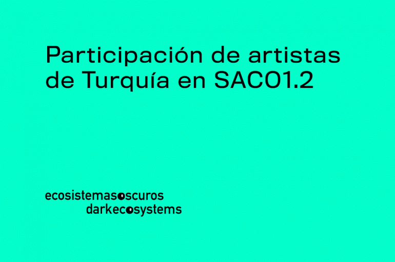Delegación de Turquía llegará hasta Antofagasta para ser parte de la Bienal SACO1.2 Ecosistemas oscuros