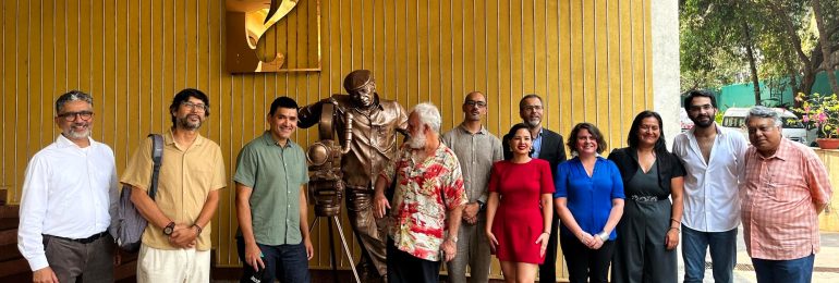 Realizador audiovisual de Atacama fue parte de gira presidencial a la India
