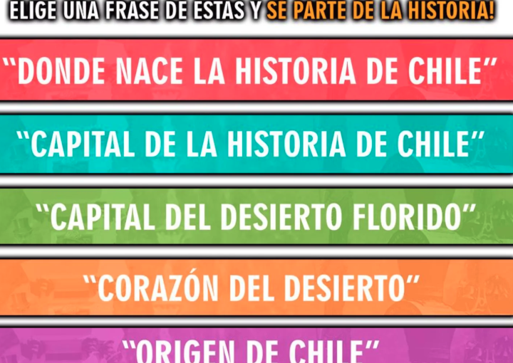 Un lema para Copiapó: Necesitamos que esta iniciativa ciudadana llegue a más personas y necesitamos de tu participación