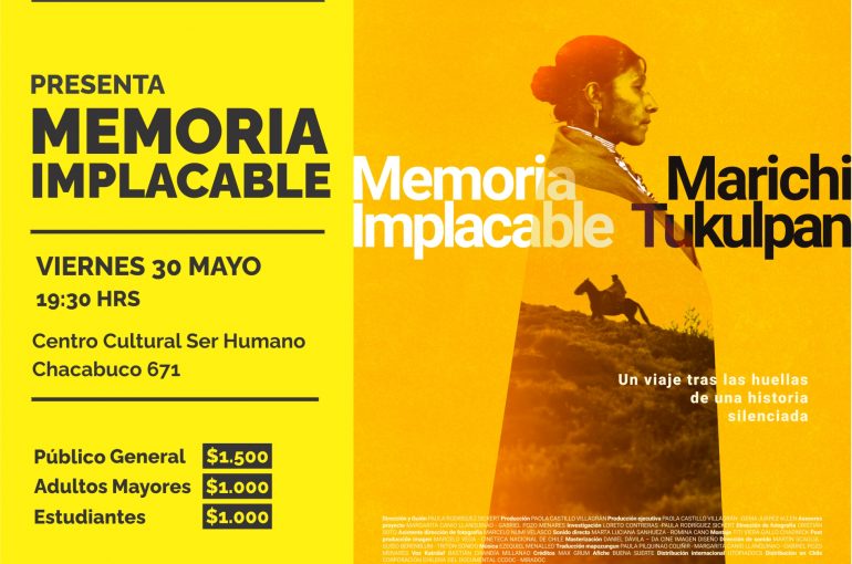Centro Cultural Ser Humano exhibirá “Memoria Implacable”
