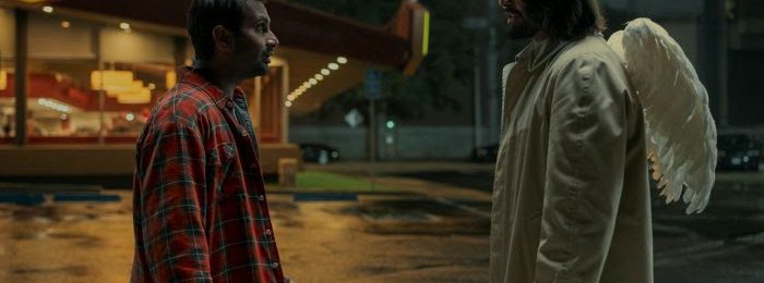 Keanu Reeves es un ángel poco convencional en la nueva comedia “Cuando el cielo se equivoca”