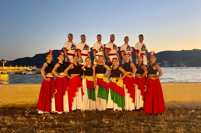 Ballet folclórico de La Serena brilló en festivales de Grecia