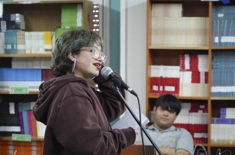 El Taller Yacas de Biblioteca cerró con una inspiradora gala literaria en el Liceo Bicentenario Eduardo Frei